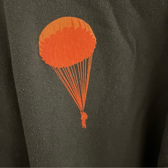 Shadow Hill | Green and Orange Hoodie - Picture 2 of 5